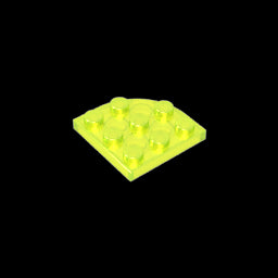 GDS-570 - Plate Round Corner 3 x 3