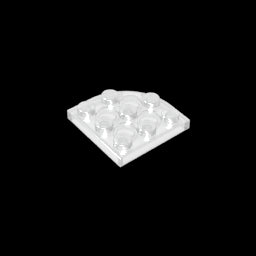 GDS-570 - Plate Round Corner 3 x 3