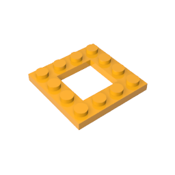 GDS-571 - Plate Special 4 x 4 with 2 x 2 Cutout