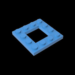 GDS-571 - Plate Special 4 x 4 with 2 x 2 Cutout