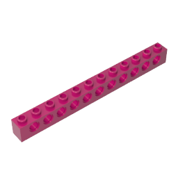 GDS-582 - Technic Brick 1 x 12 [11 Holes]
