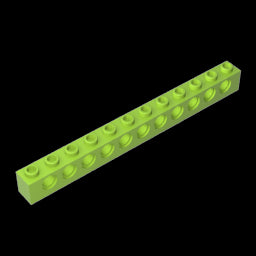 GDS-582 - Technic Brick 1 x 12 [11 Holes]