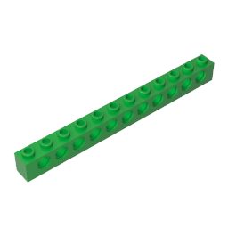 GDS-582 - Technic Brick 1 x 12 [11 Holes]