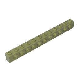 GDS-582 - Technic Brick 1 x 12 [11 Holes]