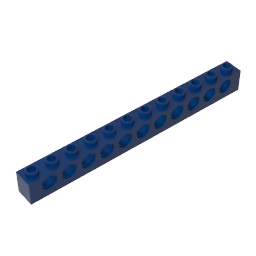 GDS-582 - Technic Brick 1 x 12 [11 Holes]