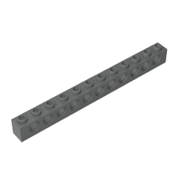 GDS-582 - Technic Brick 1 x 12 [11 Holes]