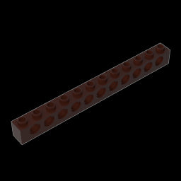 GDS-582 - Technic Brick 1 x 12 [11 Holes]