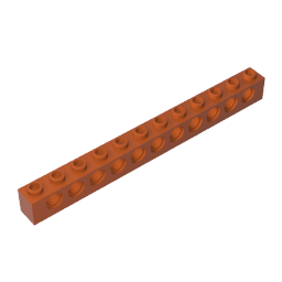 GDS-582 - Technic Brick 1 x 12 [11 Holes]
