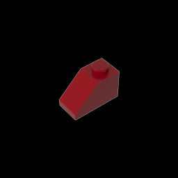 GDS-588 - Slope 45 Degrees 2 x 1 with Bottom Pin