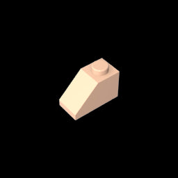GDS-588 - Slope 45 Degrees 2 x 1 with Bottom Pin
