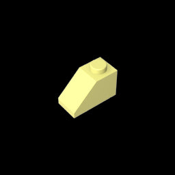 GDS-588 - Slope 45 Degrees 2 x 1 with Bottom Pin