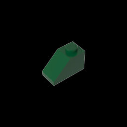 GDS-588 - Slope 45 Degrees 2 x 1 with Bottom Pin