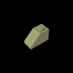 GDS-588 - Slope 45 Degrees 2 x 1 with Bottom Pin