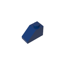 GDS-588 - Slope 45 Degrees 2 x 1 with Bottom Pin