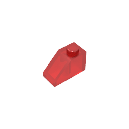 GDS-588 - Slope 45 Degrees 2 x 1 with Bottom Pin