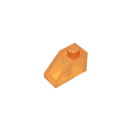 GDS-588 - Slope 45 Degrees 2 x 1 with Bottom Pin
