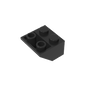 GDS-599 - Slope Inverted 45 Degrees 2 x 2 [Ovoid Bottom Pin, Bar-sized Stud Holes]