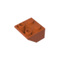 GDS-599 - Slope Inverted 45 Degrees 2 x 2 [Ovoid Bottom Pin, Bar-sized Stud Holes]