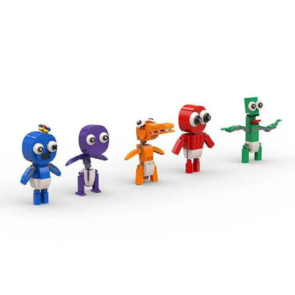 Rainbow friends and baby 5