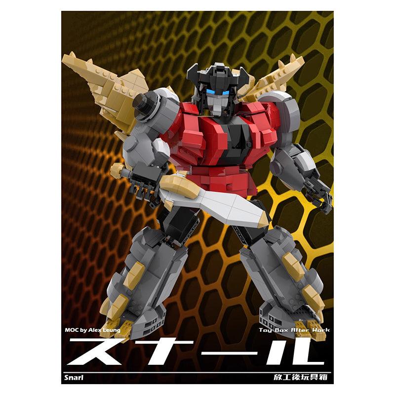 MOC- Transformers G1 Dinobots Snarl