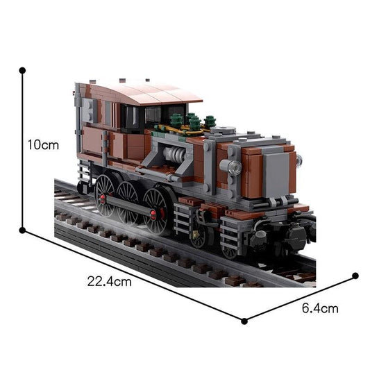 MOC-51372 10277 Steampunk Crocodile Locomotive Alternate Build