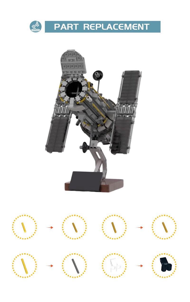 MOC-105060 Hubble Space Telescope (Small)– MOC Brick Store