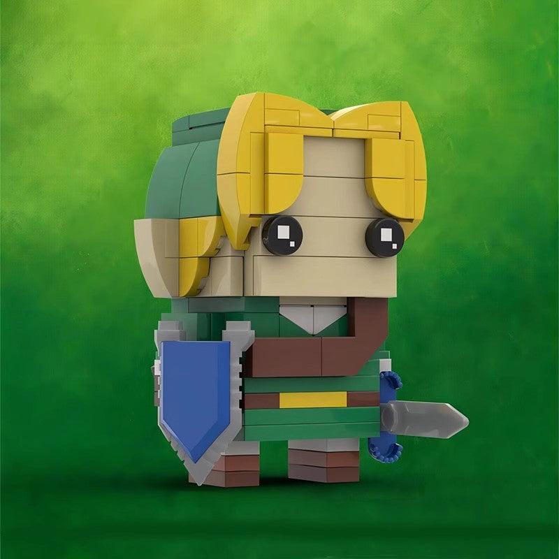 MOC-62351 Link (Ocarina of Time) Brickheadz– MOC Brick Store