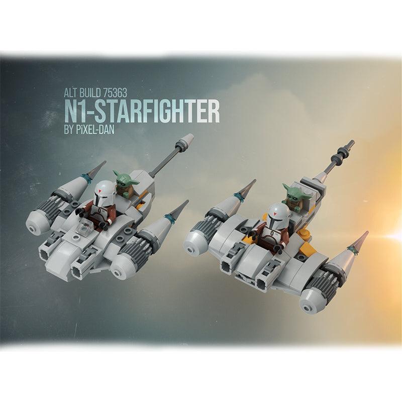 MOC-153746 PiXEL-DANs 75363 N-1 Starfighter alternate build no