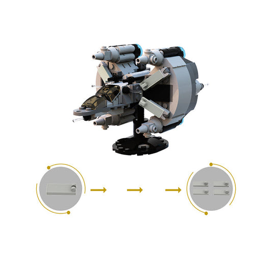 MOC-31275 Microscale Gunstar from The Last Starfighter