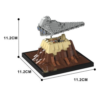 MOC-47569 Mini Scale Destroyer Over Jedha
