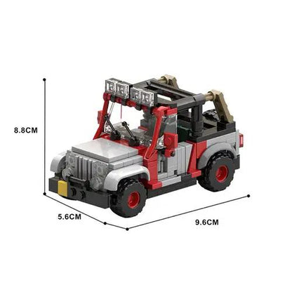 MOC-25926 Jurassic Park Staff Jeep