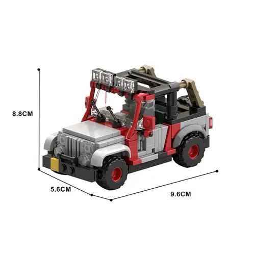 MOC-25926 Jurassic Park Staff Jeep