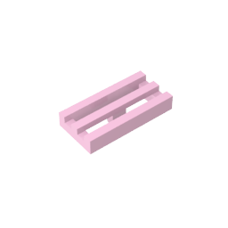GDS-602 - Tile Special 1 x 2 Grille with Bottom Groove