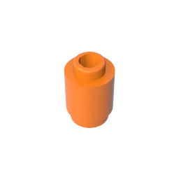 GDS-605 - Brick Round 1 x 1 Open Stud