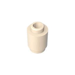 GDS-605 - Brick Round 1 x 1 Open Stud