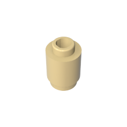 GDS-605 - Brick Round 1 x 1 Open Stud