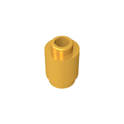 GDS-605 - Brick Round 1 x 1 Open Stud