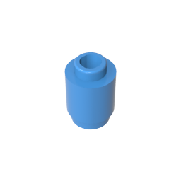 GDS-605 - Brick Round 1 x 1 Open Stud