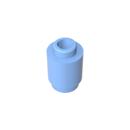 GDS-605 - Brick Round 1 x 1 Open Stud