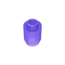 GDS-605 - Brick Round 1 x 1 Open Stud