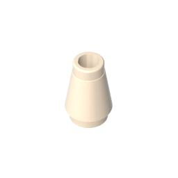 GDS-606 - Cone 1 x 1 [No Top Groove]