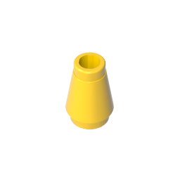 GDS-606 - Cone 1 x 1 [No Top Groove]
