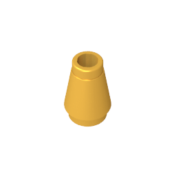 GDS-606 - Cone 1 x 1 [No Top Groove]