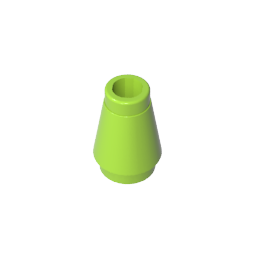 GDS-606 - Cone 1 x 1 [No Top Groove]