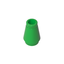 GDS-606 - Cone 1 x 1 [No Top Groove]