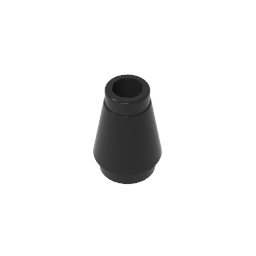 GDS-606 - Cone 1 x 1 [No Top Groove]