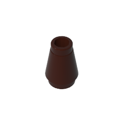 GDS-606 - Cone 1 x 1 [No Top Groove]