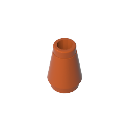 GDS-606 - Cone 1 x 1 [No Top Groove]