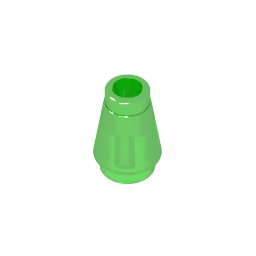 GDS-606 - Cone 1 x 1 [No Top Groove]