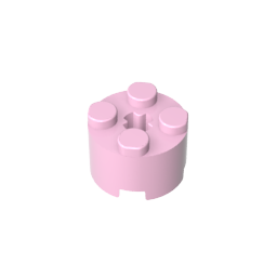 GDS-607 - Brick Round 2 x 2 with Axle Hole